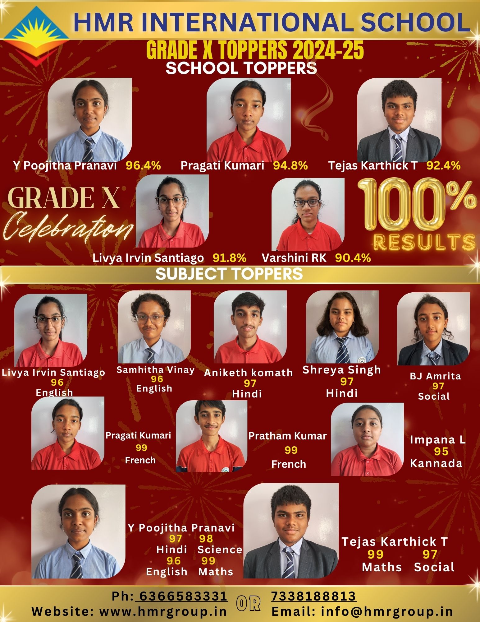 GRADE X TOPPERS